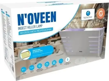 Llambë insekticidi N'OVEEN IKN2050, çelik inox, për priza, Inox