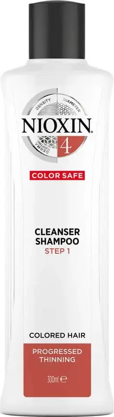 Shampon për femra NIOXIN System 4 Cleanser për flokë të ngjyrosur dhe të holluar, 300ml