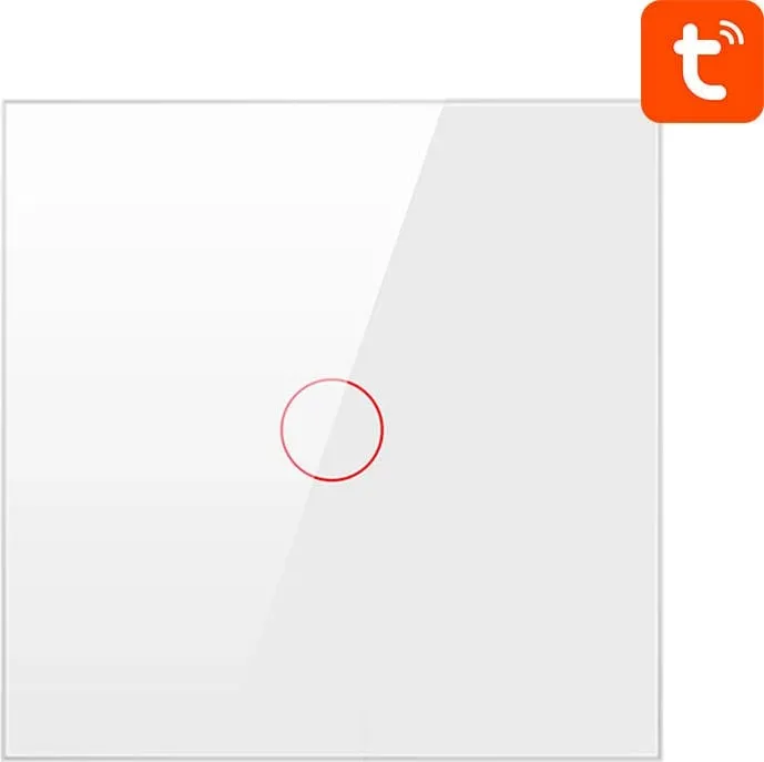 Çelës ndriçimi inteligjent Avatto ZigBee Single Light Switch 10A Tuya, me prekje, i bardhë - 2