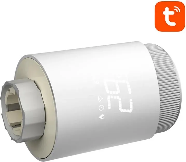 Kokë termostatike smart Avatto TRV10, Zigbee, Tuya, e bardhë - 2