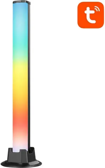 Shufër ndriçimi RGB LED Avatto SLB01 Tuya, me telekomandë, shumëngjyrëshe