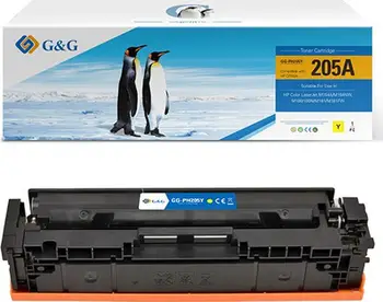Toner G&amp;G NT-PH205Y, zëvendësues 205A, i verdhë
