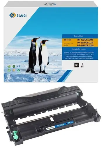 Drum printeri G&amp;G Brother DR2200 DR420 DR2275 DR22J DR2225 DR2255, 12000 faqe, i zi