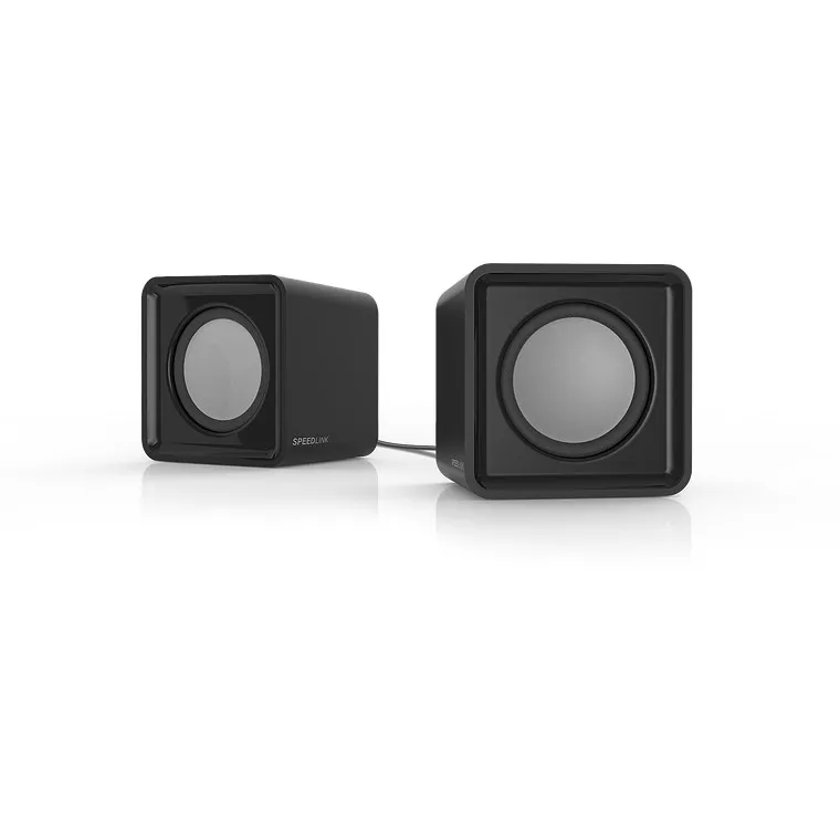 Bokse stereo Speedlink TWOXO, 2.0 kanale, 5 W, të zeza - 1
