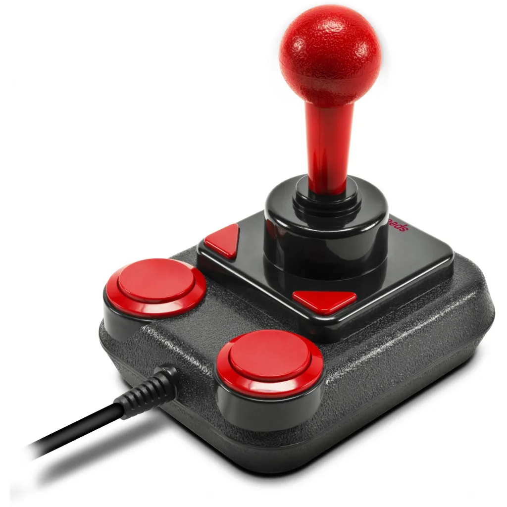 Joystick USB Speedlink Competition Pro Extra Anniversary Edition, retro arcade, i zi kuqe - 1