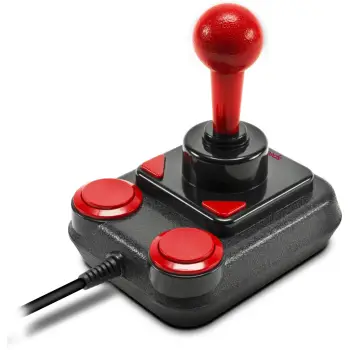 Joystick USB Speedlink Competition Pro Extra Anniversary Edition, retro arcade, i zi kuqe