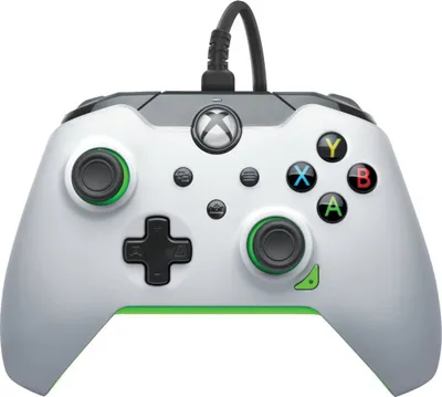 Kontroller PDP Xbox Series, me kabllo, i bardhë / i gjelbër - 1