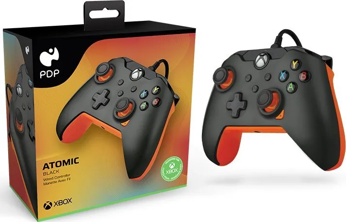 Kontroller PDP XS Atomic Black, me kabllo - 6