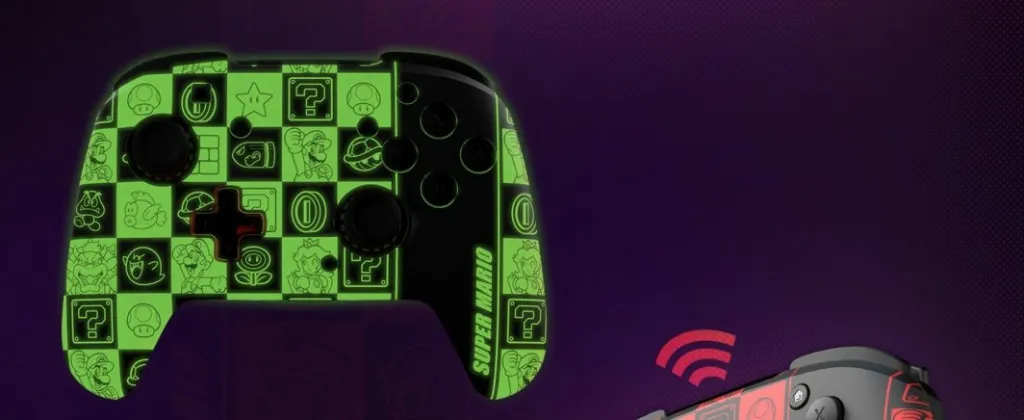 Kontroller PDP Rematch Glow in the Dark, wireless, shumëngjyrësh - 12