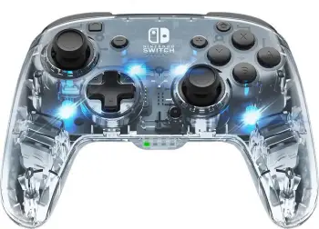 Kontroller PDP Afterglow Deluxe, wireless, i tejdukshëm