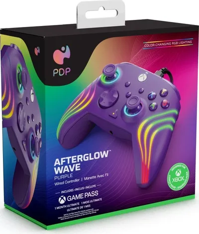 Kontroller PDP XS Afterglow WAVE, me kabllo, vjollcë - 1