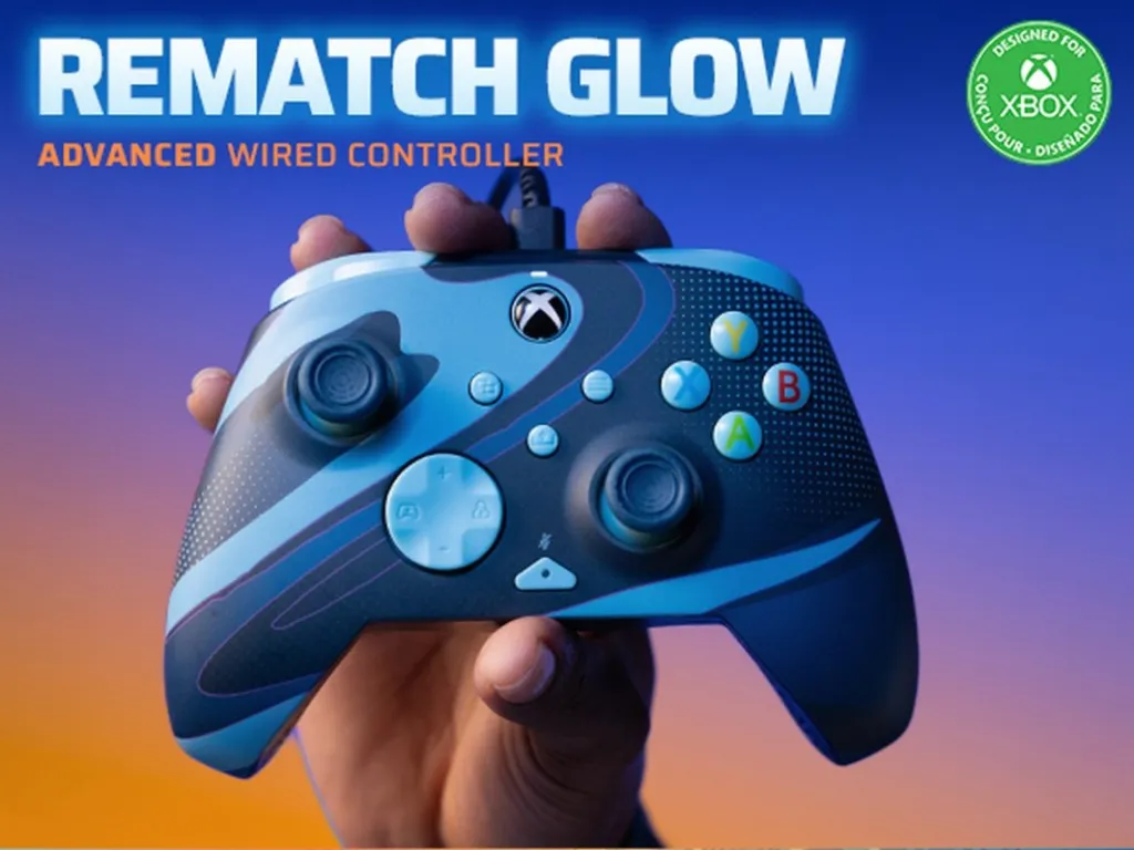 Kontroller PDP XS Rematch, me kabllo, i kaltër - 36