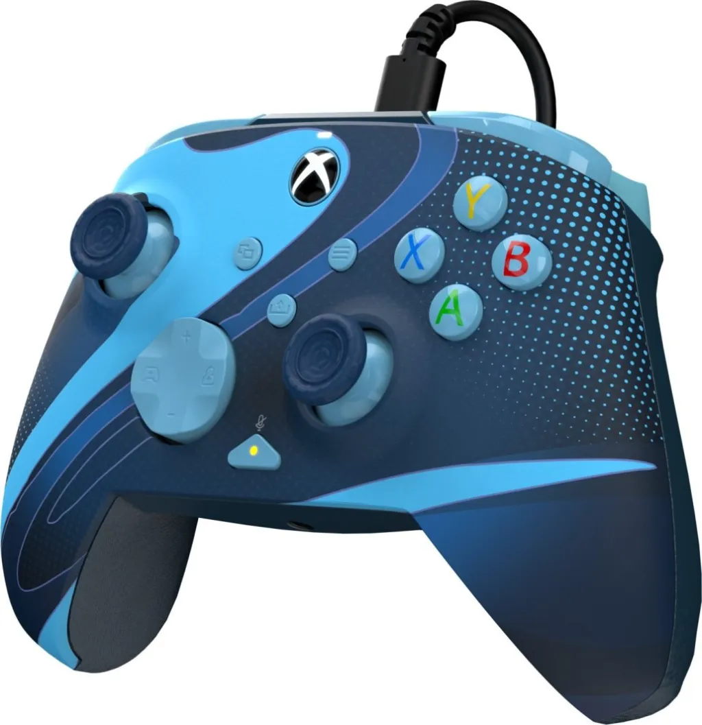 Kontroller PDP XS Rematch, me kabllo, i kaltër - 8
