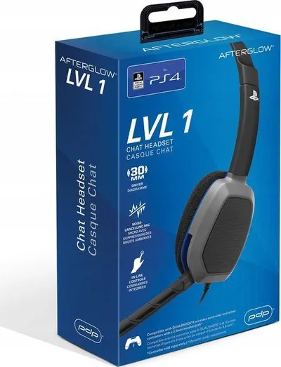 Kufje PDP PS4 Afterglow LVL1 (051-031-EU-LIC) - 3