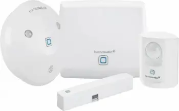 Set alarmi smart eQ-3 Homematic IP Starter Set, kontroll me smartphone, i bardhë