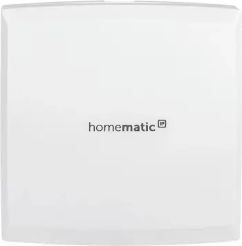 Buton dere garazhi HomeMatic IP, 24V 1A, radio 868 MHz, i bardhë