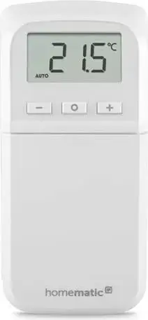 Termostat smart eQ-3 Homematic IP HmIP-eTRV-CL, RF, 869.65 MHz, i bardhë
