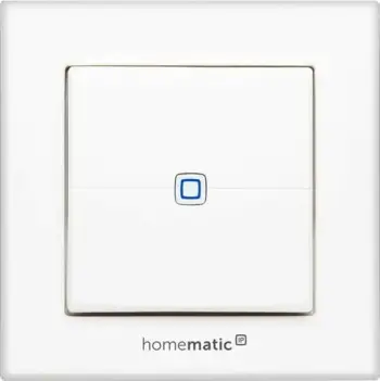 Çelës muri smart Homematic IP Wall Switch, 2 kanale, wireless, i bardhë