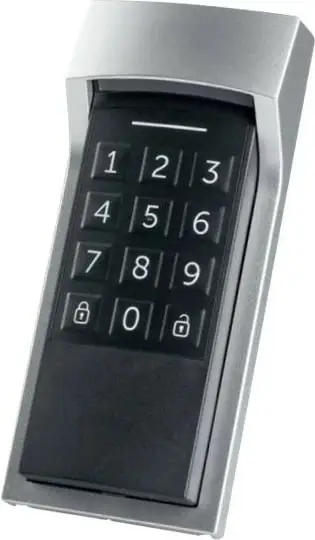 Tastierë dere HomeMatic IP Keypad, pa çelës, bateri AAA, e zezë