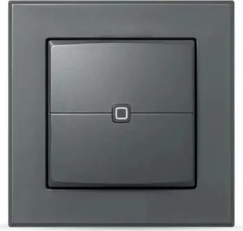 Wandtaster eQ-3 Homematic IP 2-fach, anthrazit