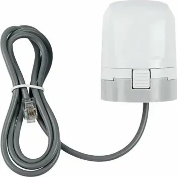 Motor termostatik HomeMatic IP, IP20, i bardhë gri