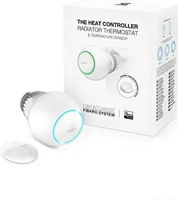 Kokë për radiator Fibaro dhe sensor i temperaturës - 1