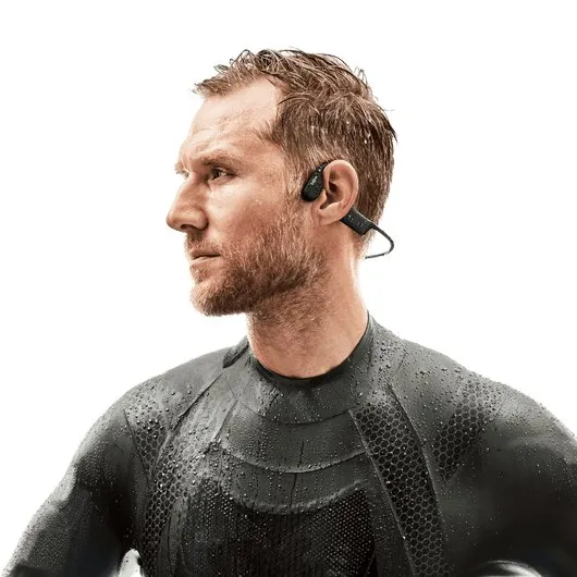 Kufje Shokz Open Swim, Wireless, të zeza - 5