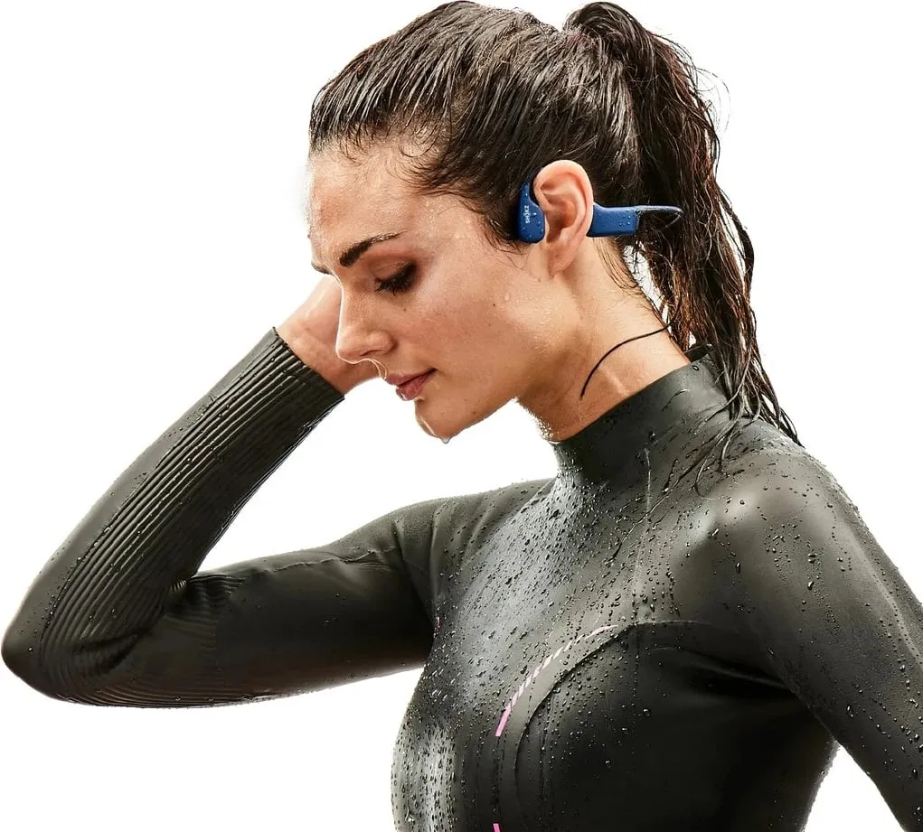 Kufje Shokz OpenSwim, Wireless, të kaltërta - 5