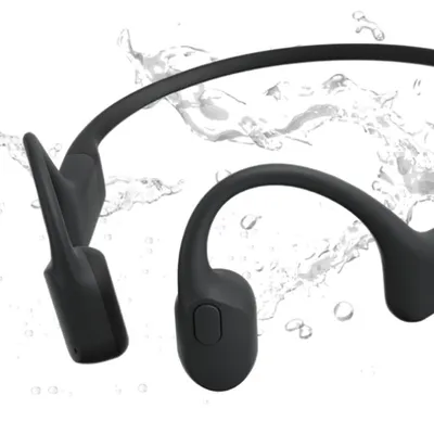 Kufje Shokz OpenRun, Wireless, të zeza - 2