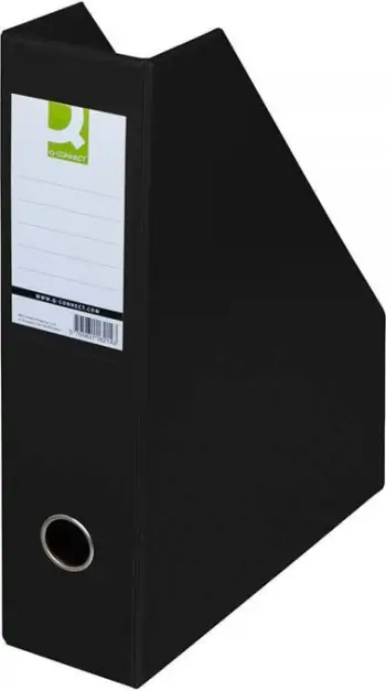 Mbajtës dokumentesh Q-connect, A4, i zi