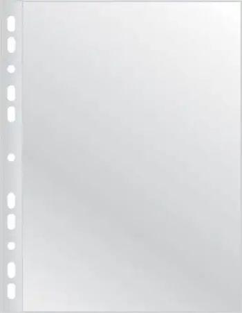 Mbështjellëse dokumentesh Q-Connect A4, 50 copë, transparente