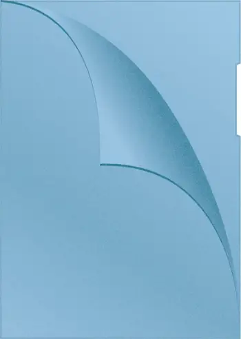 Mbështjellëse librash Q-Connect, L-TYPE, PP, A4, e kaltër
