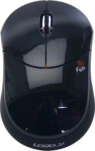 Maus Logo Fun, wireless, USB, i zi