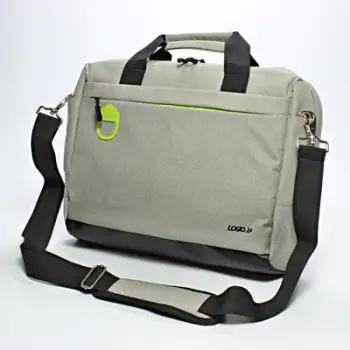 Çantë laptopi Logo, 15.6", e hirtë