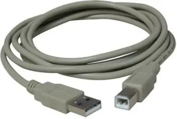 Kabllo Logo, USB-A - USB-B, 3m, i hirtë