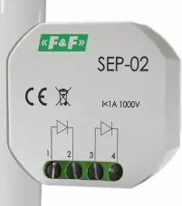 Ndarës i sinjaleve të kontrollit F & F, 1 A, 1000 V