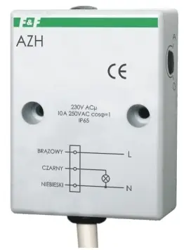 Muzg automatik F&F 10A 230V 2-1000lx IP65 AZH