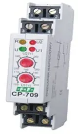 Ndërprerës i kontrollit të tensionit F&F CP-709, 1-fazor, 16 A, 150 - 210 V / 230 - 260V, AC