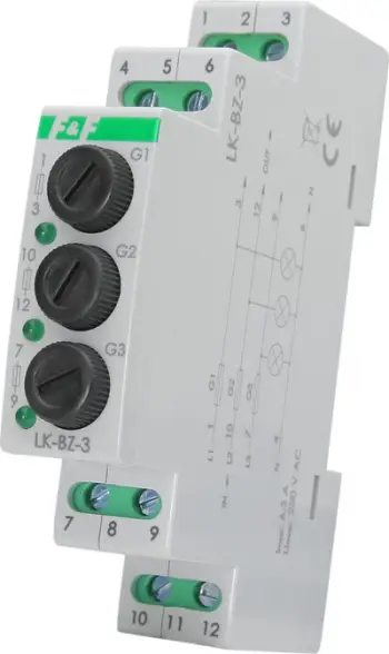 Llambë modulare trefazore me mbrojtje F&F LK-BZ-3 G 2892, 3 x 230 V+N , e gjelbër