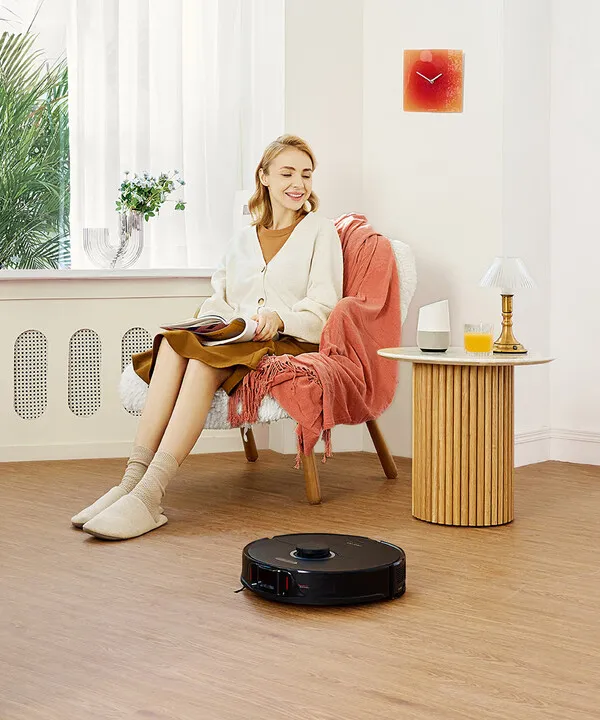 Fshesë robotike Roborock S8, e zezë - 3