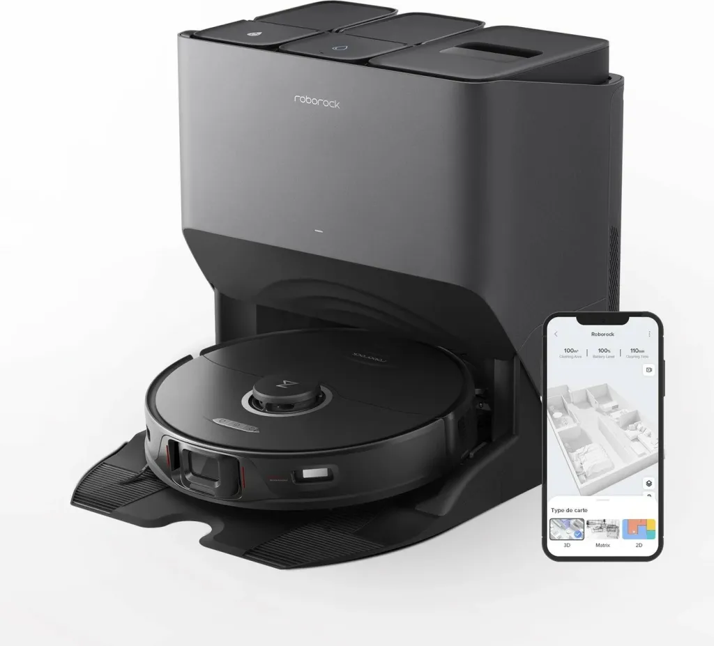 Fshesë robotike Roborock S8 Pro Ultra, e zezë - 3