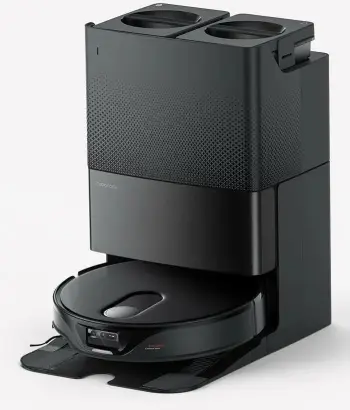 Robot pastrues Roborock Qrevo Slim me dok multifunksional, i zi