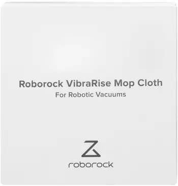 Peshqir pastrimi Roborock VibraRise, për S7 S7 MaxV S7 Max Ultra S8, set 2 copë, i bardhë