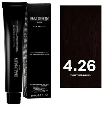 Bojë flokësh Balmain Couleurs Couture, krem permanente, 60ml