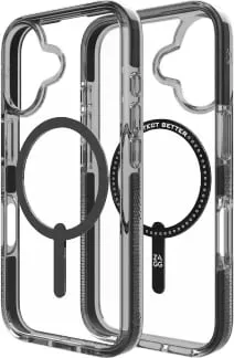 Mbështjellës Zagg Santa Cruz Snap MagSafe për iPhone 16, i zi - 3