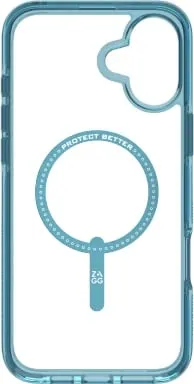 Mbështjellës Zagg Santa Cruz Snap MagSafe për iPhone 16 Plus, Blu - 2