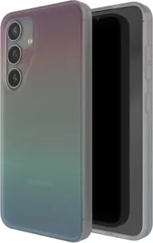 Mbulesë telefoni ZAGG Milan për Galaxy S24, iridescent, transparente - 1