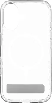 Mbështjellës Zagg Crystal Palace Snap Kickstand për iPhone 16, Transparent - 1