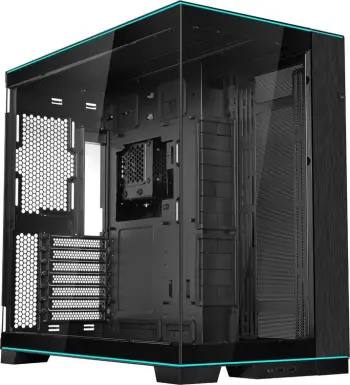 Kasë Lian Li O11 Dynamic EVO RGB, e zezë, Midi Tower