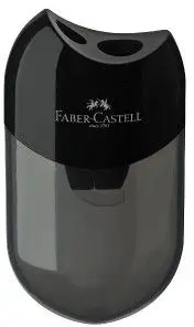 Mprehëse lapsash Faber-Castell 183500, manuale, me kontejner, e zezë/transparente